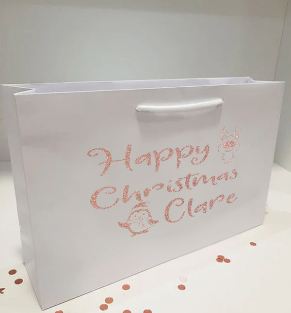 Luxury Personalised Christmas Gift Bag