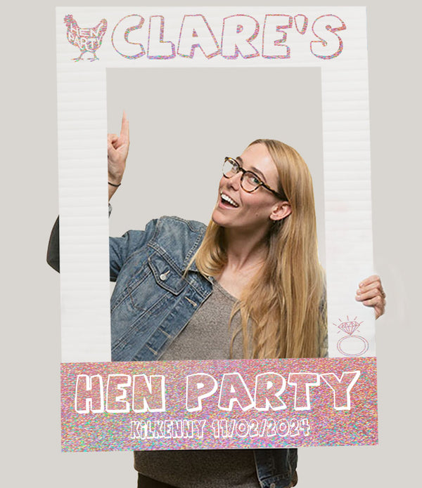 Personalised Hen Party Selfie Frame