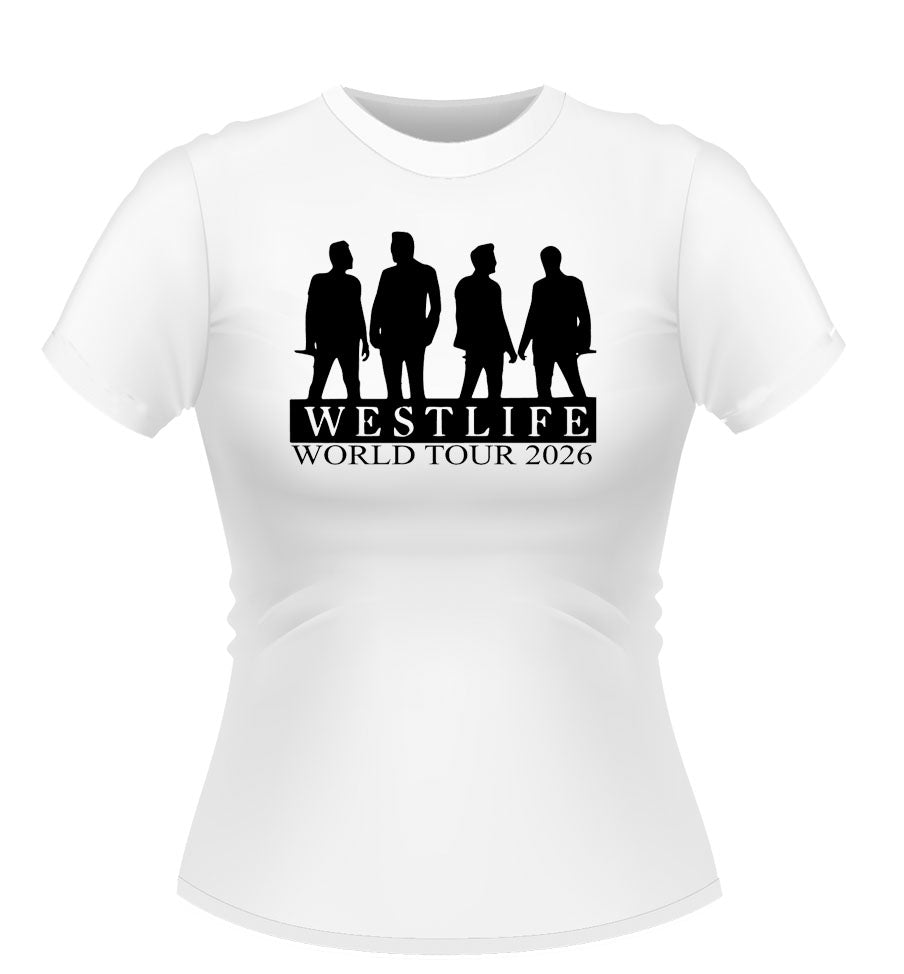 WESTLIFE 25th Anniversay 2026 Unofficial Concert Tshirt