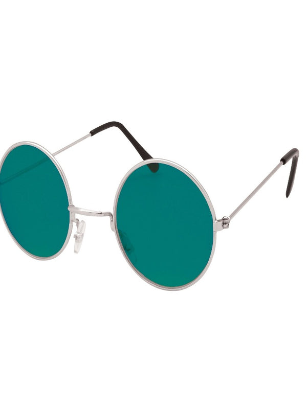 60's Style Glasses (Green)