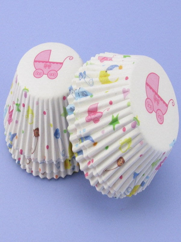 BABY SHOWER PAPER CUPCASES