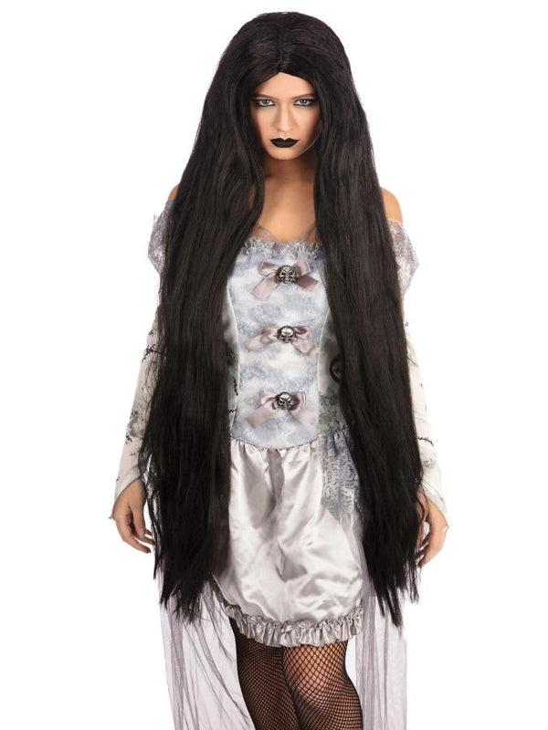Black Long 40 inch wig