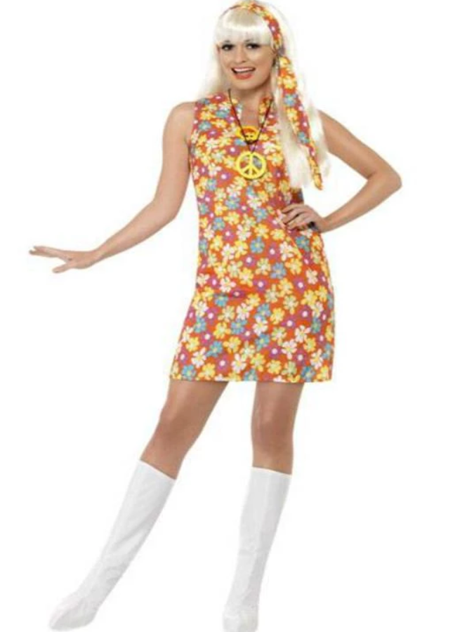 Flower Hippy Costume - Main Image