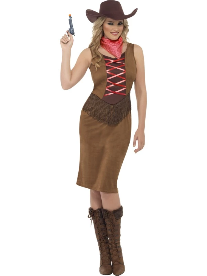 Fringe Cowgirl Costume - Main Image
