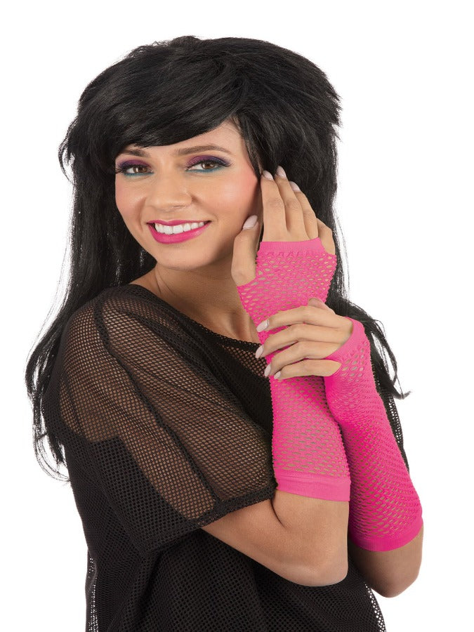 Gloves Pink Fingerless
