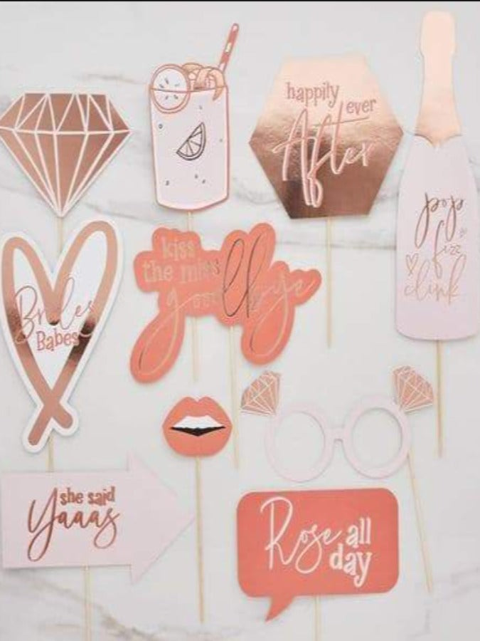 HEN PARTY PHOTO BOOTH PROPS