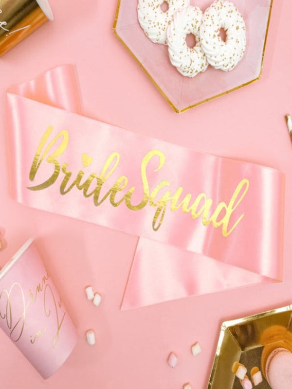 Sash Bride squad, light pink