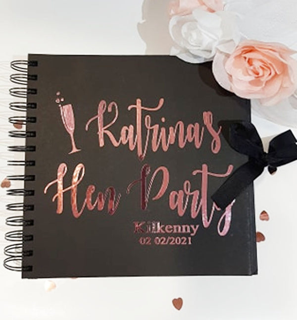 Personalised Hen Party Memo Book