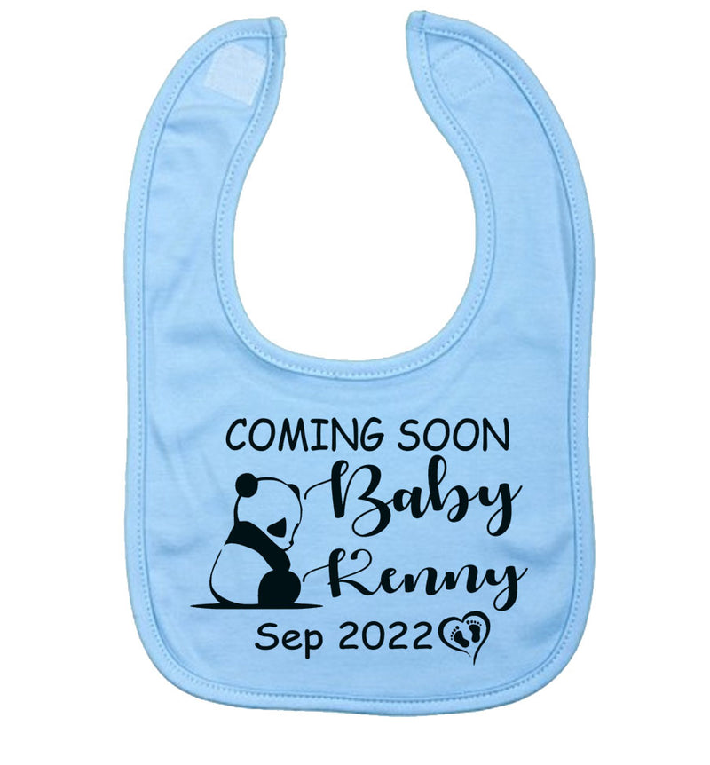 Personalised Baby Bib Coming Soon