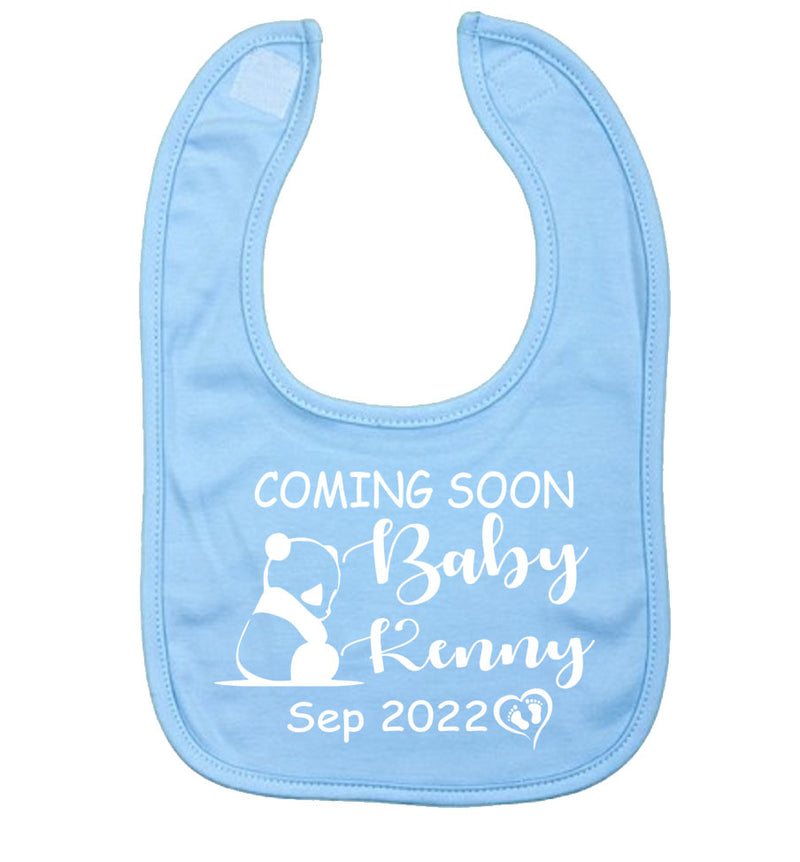 Personalised Baby Bib Coming Soon