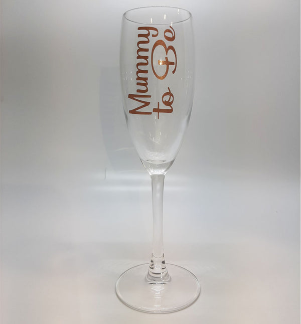 'Mummy To Be' Baby Shower Champagne Glass