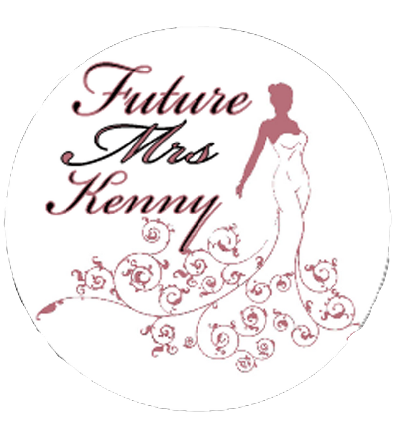 Classy 'Future Mrs' Personalised Hen Party Badge