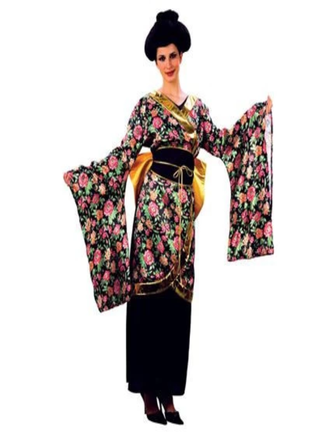 Bristol Novelty CC660 Geisha Girl Costume - Girls Japanese Fancy Dress Outfit - View #13