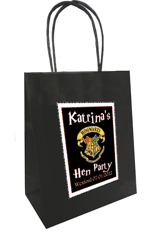 'Harry Potter' Theme Personalised Hen Party Bag