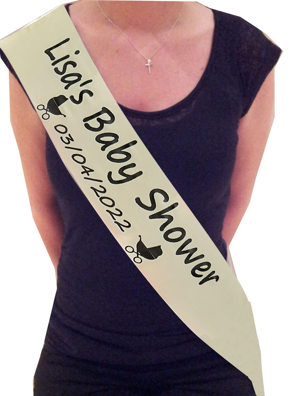 Design your own Personalised Sash Any Occassion