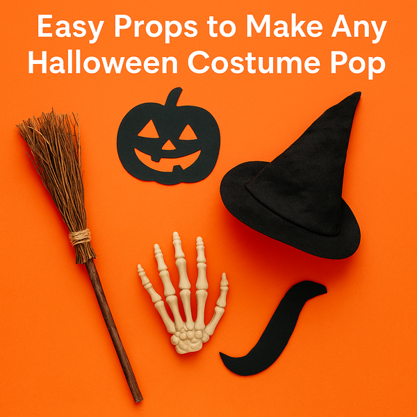 Easy Props to Make Any Halloween Costume Pop
