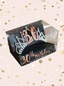 30th Birthday Tiara Gold