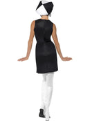 60s Party Girl Costume, Black & White