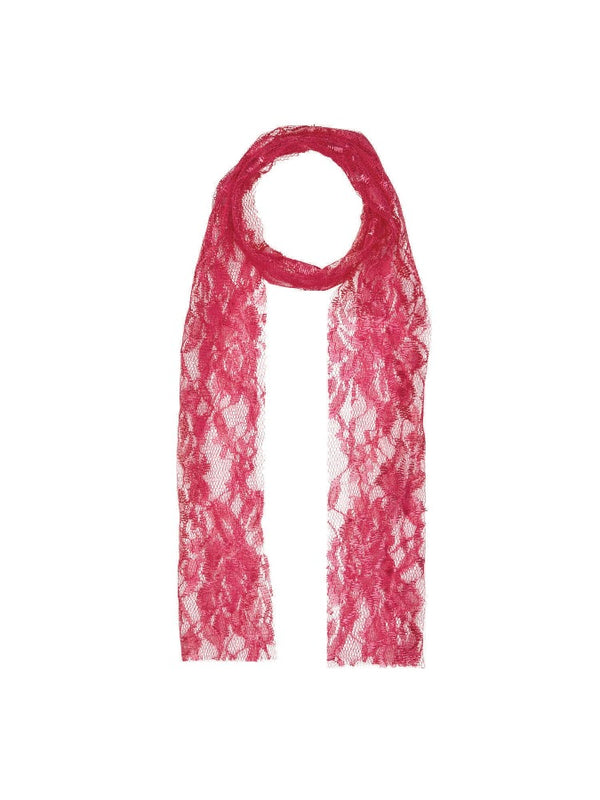80s Neon Scarf Pink