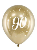 90 Gold Glossy Balloon