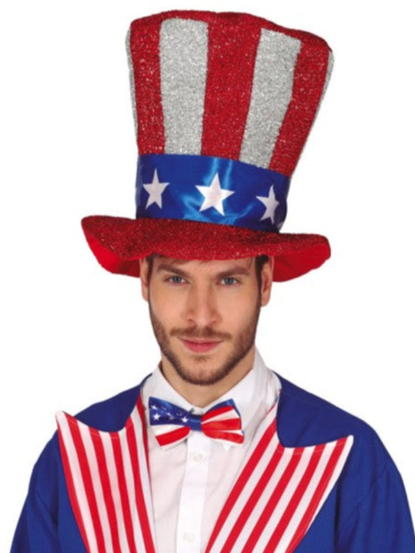 AMERICAN FLAG TOP HAT