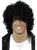 Afro Wet Look Wig,  Black