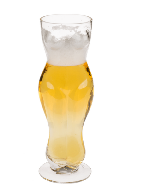 Beer Glass, Female Torso