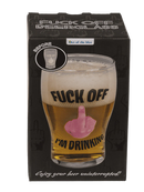 Beer glass, Middle finger