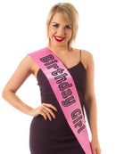 Birthday Girl Miss Behave Sash