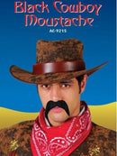 Black Cowboy Moustache