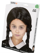 Black braids child wig