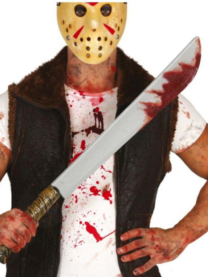 Bloody machete