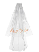 Bride to be veil, 63cm, white