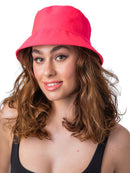 Bucket Hat - Neon Pink