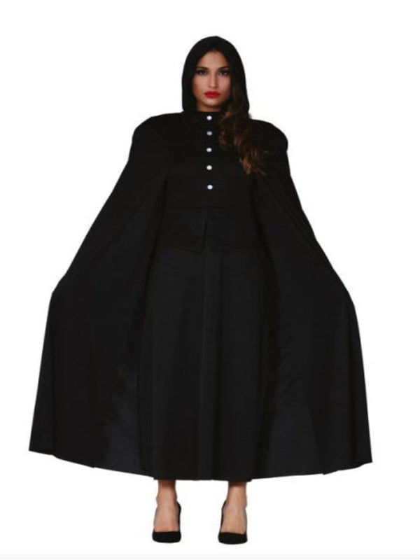 CAPE WITH HOOD, 135 CM