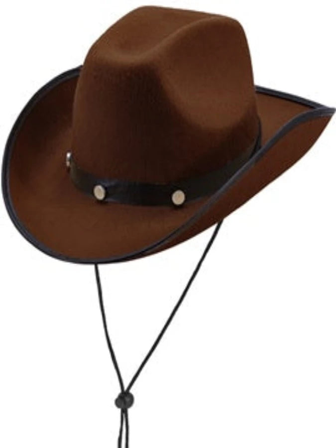 COWBOY HAT WITH BOLTS