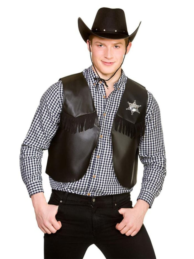 Cowboy Sheriff Waistcoat