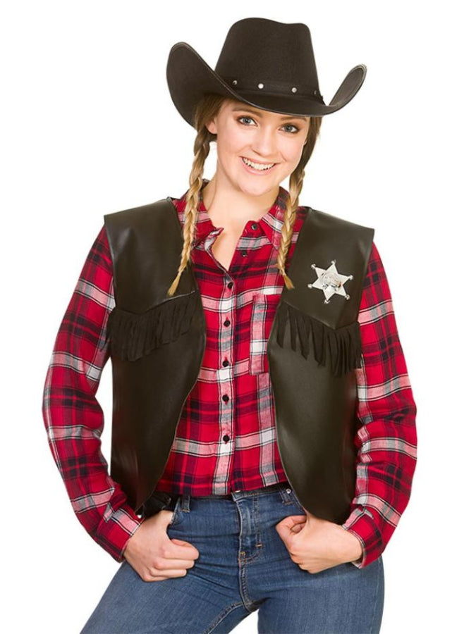 Cowboy Sheriff Waistcoat