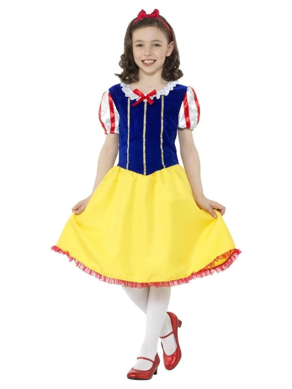 Deluxe Princess Snow White Kids Costume