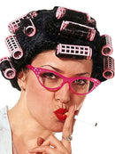 "DESPERATE HOUSEWIFE WIG WITH 15 CURLERS"