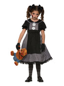 Dark Rag Doll Kids Costume