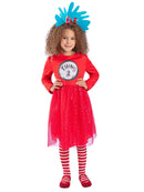 Dr Seuss Thing 1 & 2 dress Kids Costume