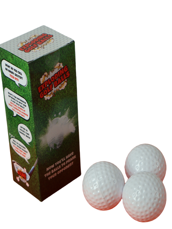 Exploding Golf Balls