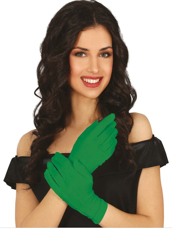 FOREST GREEN GLOVES 20 CMS