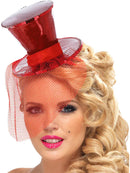 Fever Mini Top Hat Red