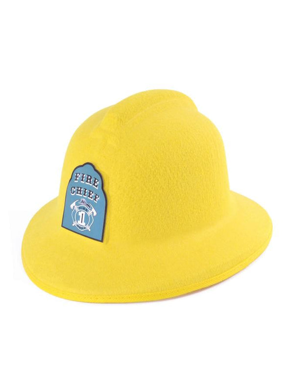 Fireman Helmet Felt with Badge