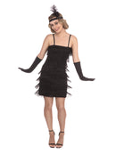 Flapper Dress Black Costume