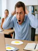 Fried Egg with Cockroach