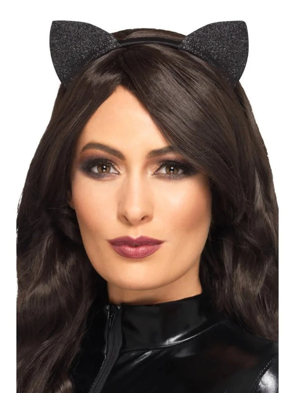 GLITTER VINYL CAT EARS