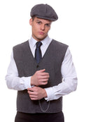 Gangster Waistcoat And Peaky Blinders style Cap